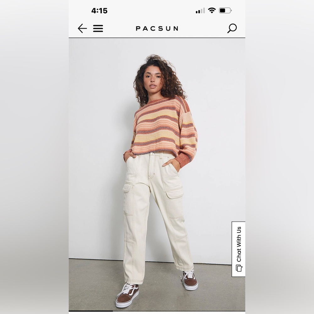 Pacsun Bone Utility Cargo Pants